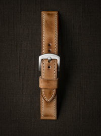 "Axel" Natural Vintage Leather Watch Strap