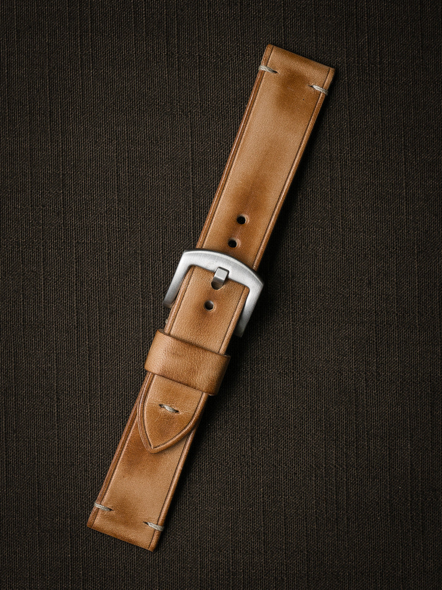 "Berkshire" Butterscotch Leather Watch Strap