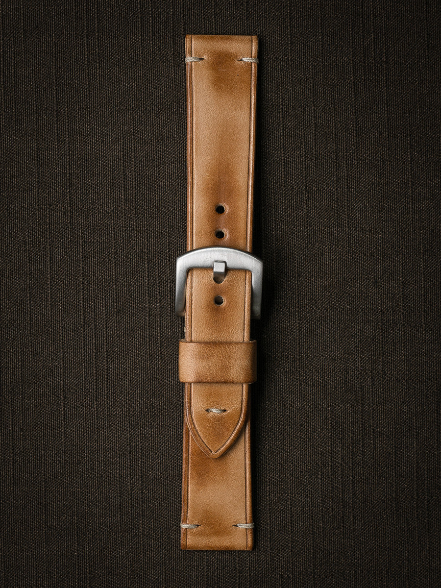 "Berkshire" Butterscotch Leather Watch Strap