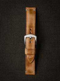 "Berkshire" Butterscotch Leather Watch Strap