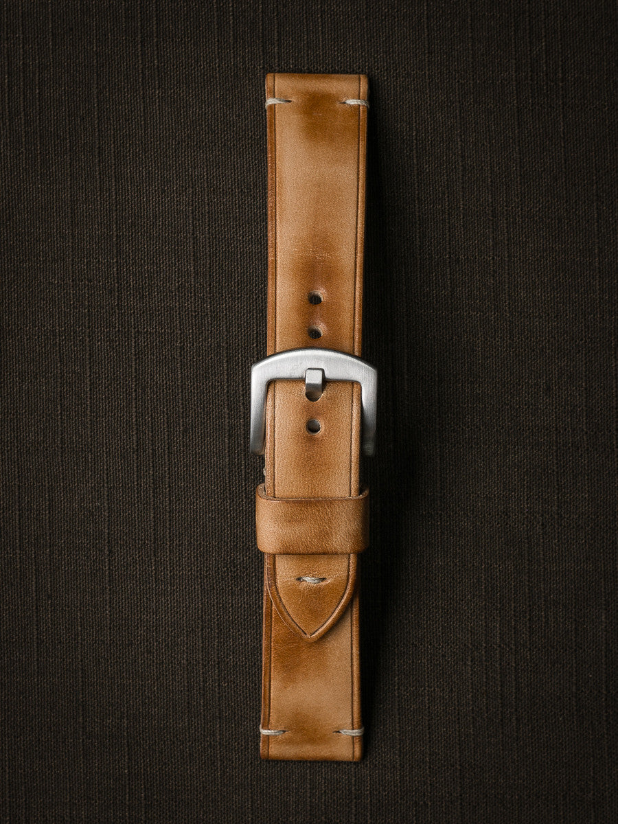 "Berkshire" Butterscotch Leather Watch Strap