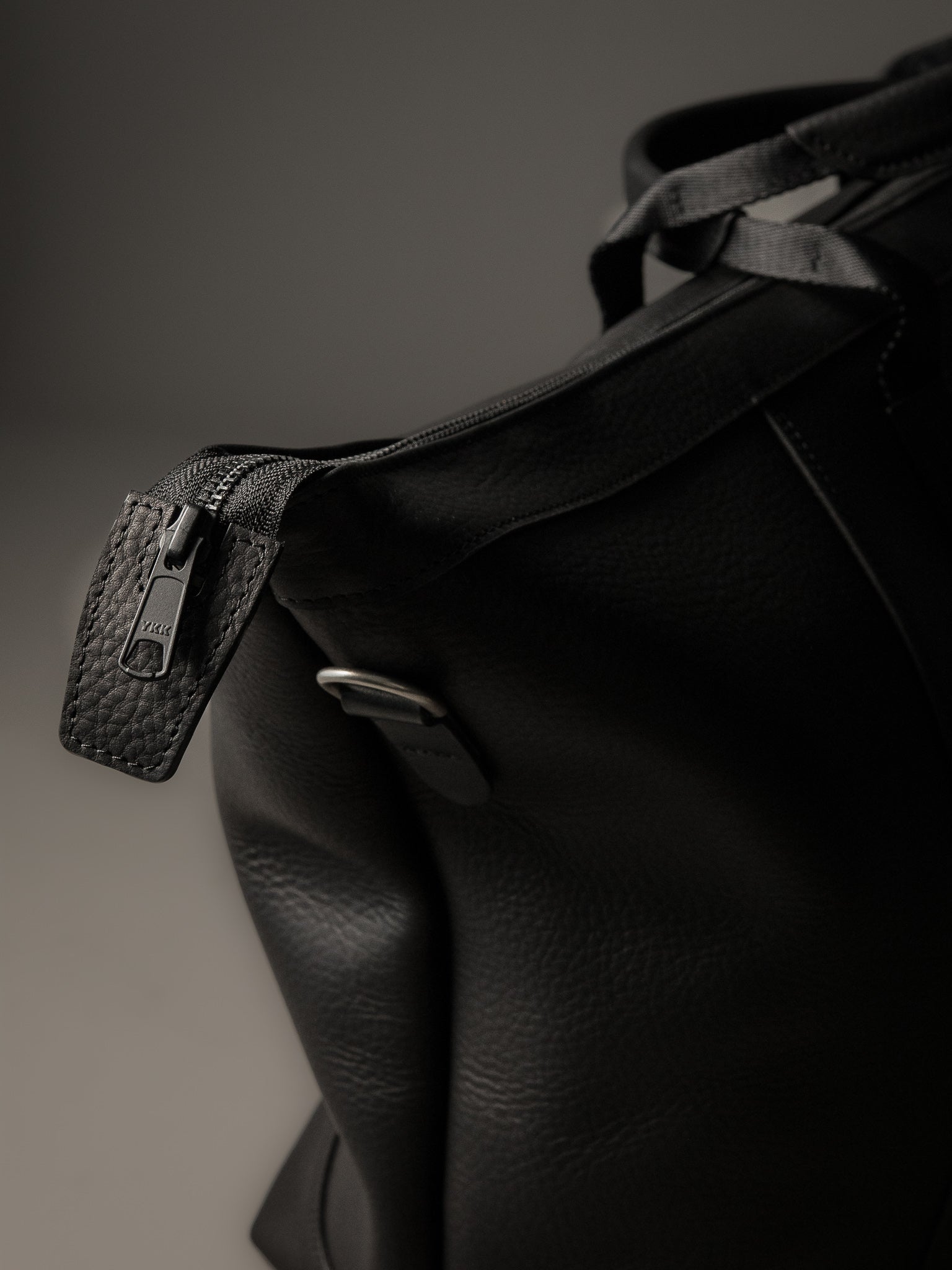 The Gramercy Weekender Bag - Black Leather
