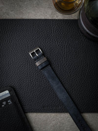 "Gunnar" Marine Blue Single Pass Watch Strap