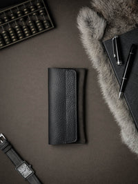 Lex Watch Pouch - Brown Suede