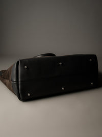The Gramercy Weekender Bag - Brown Suede