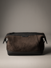 Ballenger Travel Case - Brown Suede