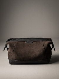 Ballenger Travel Case - Brown Suede