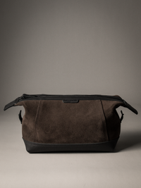 Ballenger Travel Case - Brown Suede