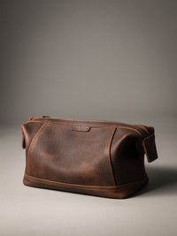 Ballenger Travel Case - Burgundy Leather
