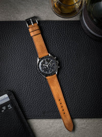 "Graham" Butterscotch Leather Watch Strap