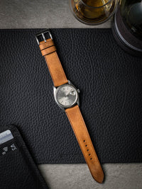 "Graham" Butterscotch Leather Watch Strap