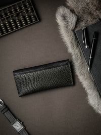 Lex Watch Pouch - Olive Green Leather
