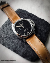 "Axel" Natural Vintage Leather Watch Strap