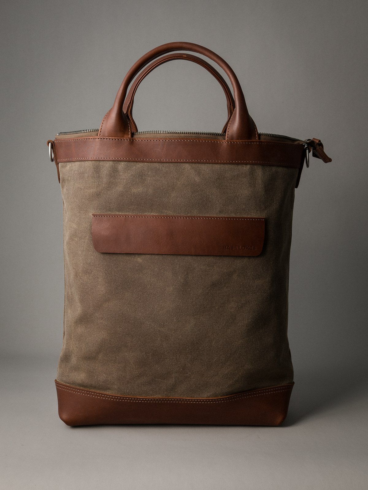 Lennox Tote Bag - Canvas Tan (Last Piece)