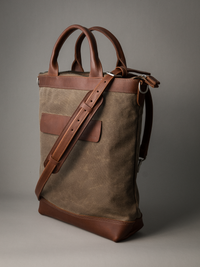 Lennox Tote Bag - Canvas Tan (Last Piece)