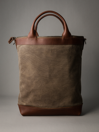 Lennox Tote Bag - Canvas Tan (Last Piece)