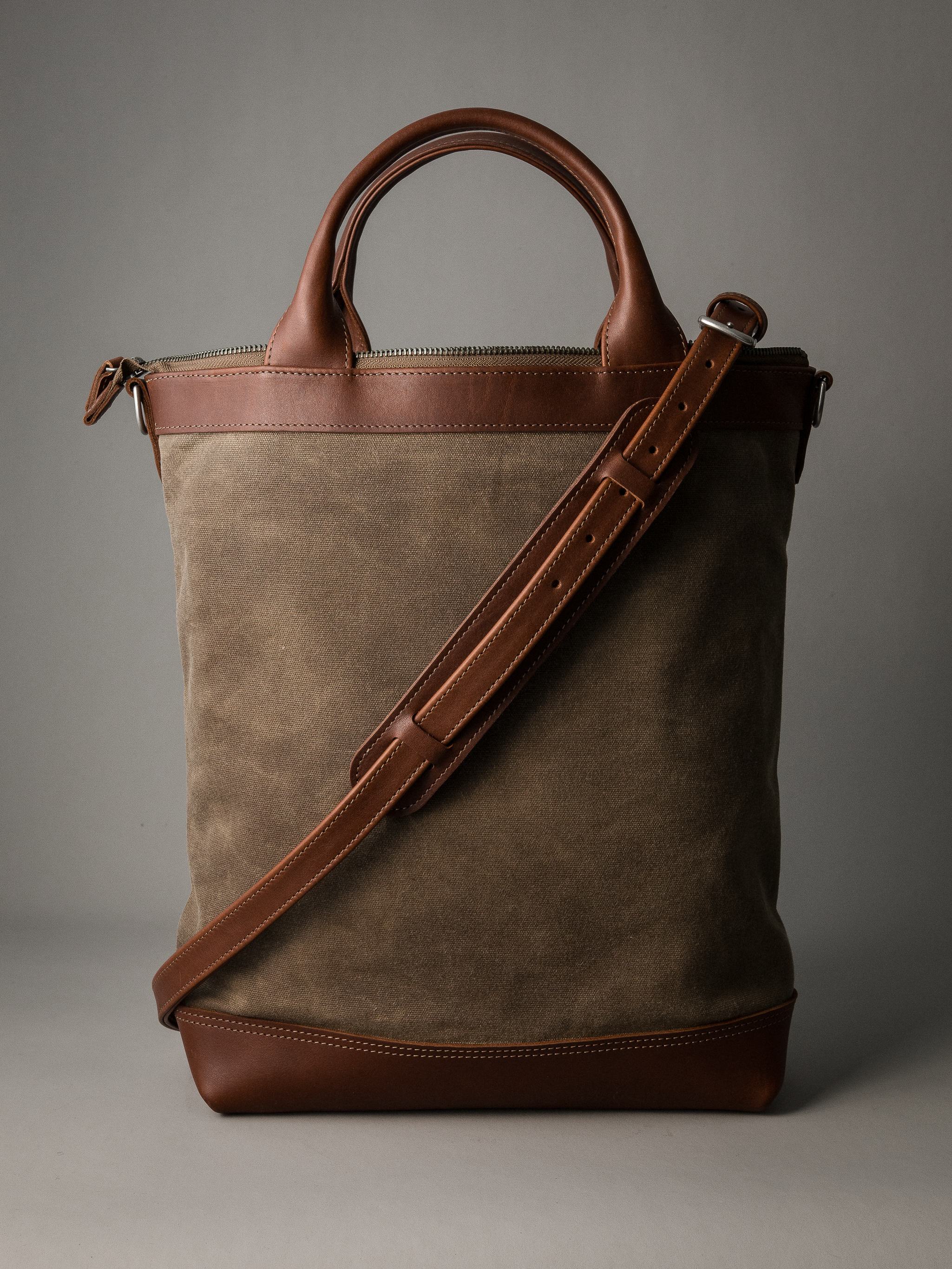 Lennox Tote Bag - Canvas Tan (Last Piece)