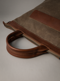 Lennox Tote Bag - Canvas Tan (Last Piece)