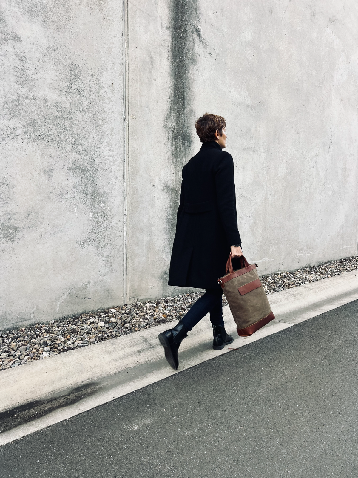 Lennox Tote Bag - Canvas Tan (Last Piece)