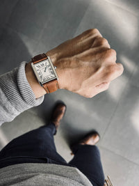 "Woodgate" Butterscotch Padded Leather Watch Strap