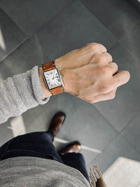 "Astor" Butterscotch Leather Watch Strap