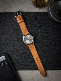 "Taylor" Butterscotch Leather Watch Strap