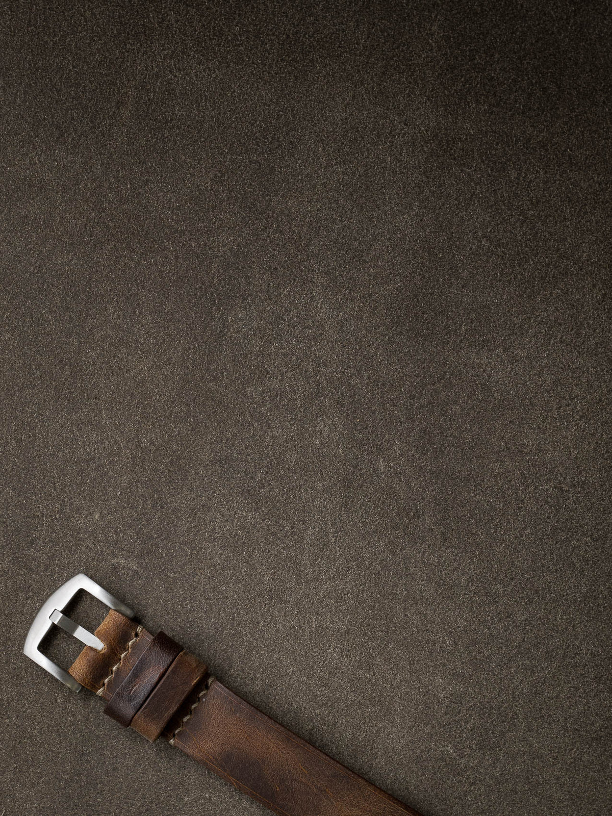 "Trufit" Leather Single Pass Watch Strap