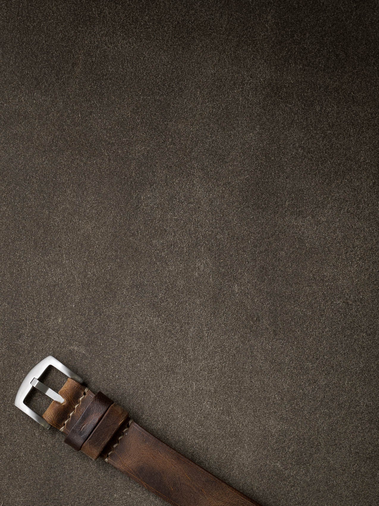 "Trufit" Leather Single Pass Watch Strap