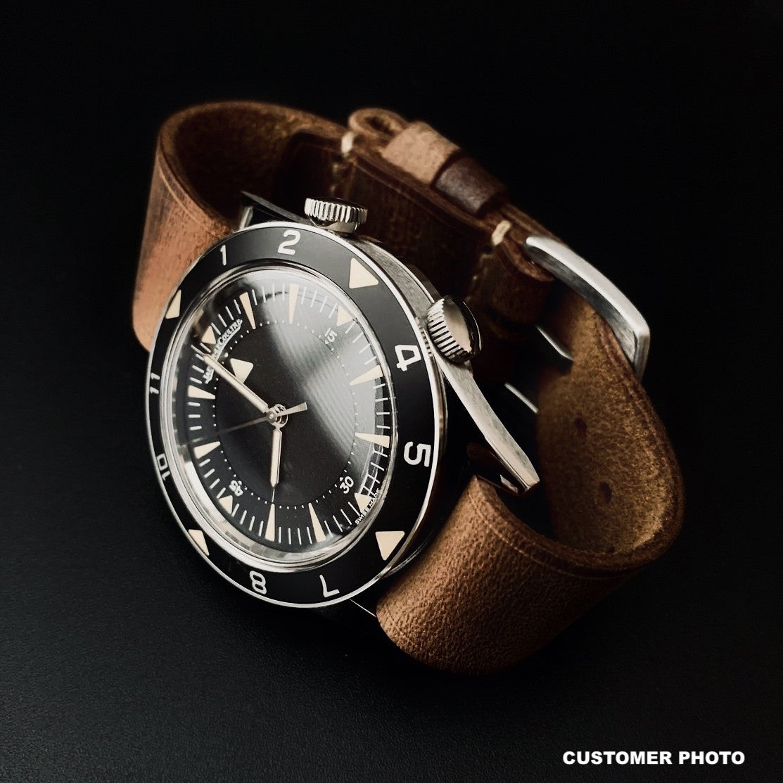 "Trufit" Leather Single Pass Watch Strap