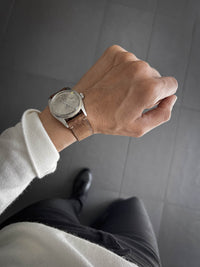 "Vega" Havana Tan Leather Watch Strap